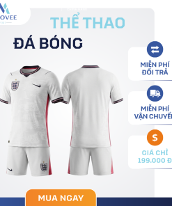 Áo thi đấu đội tuyển quốc gia Anh 2026 trên sân nhà